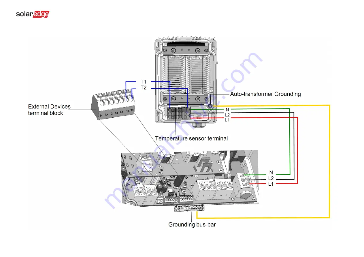 SolarEdge StorEdge LG Chem RESU10H Wiring Manual Download Page 6