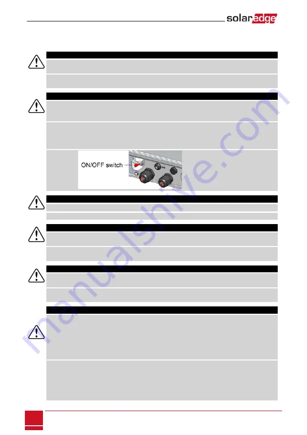 SolarEdge StorEdge SE7600A-US1 Installation Manual Download Page 8