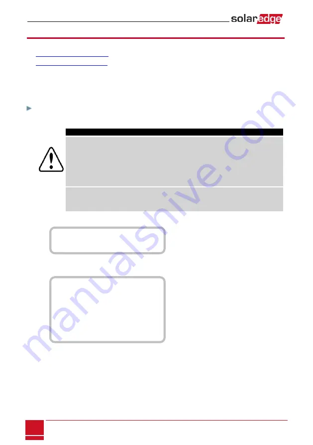 SolarEdge StorEdge SE7600A-US1 Installation Manual Download Page 56