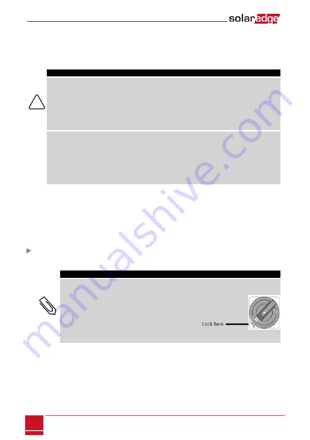 SolarEdge StorEdge SE7600A-US1 Installation Manual Download Page 104