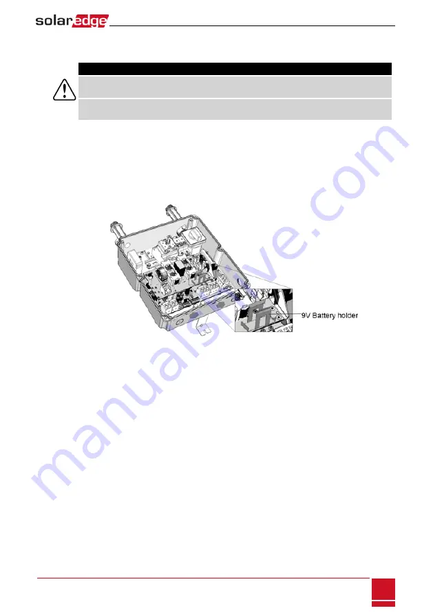 SolarEdge StorEdge SE7600A-US1 Installation Manual Download Page 107