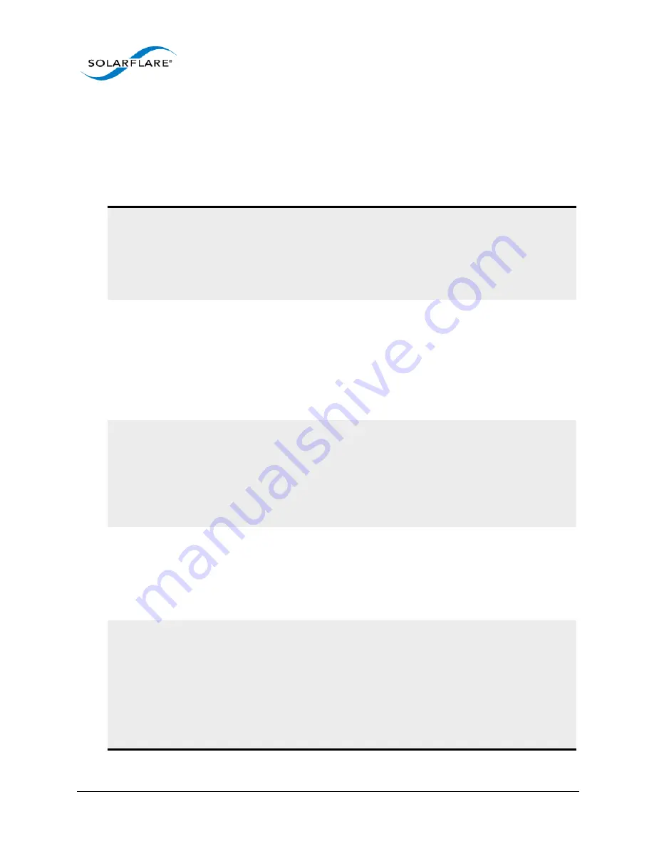 Solarflare SFA6902F User Manual Download Page 115