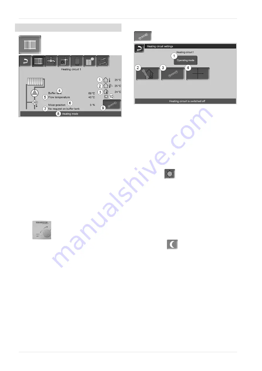 SOLARFOCUS Pelletel Egance 10 Operation Manual Download Page 20