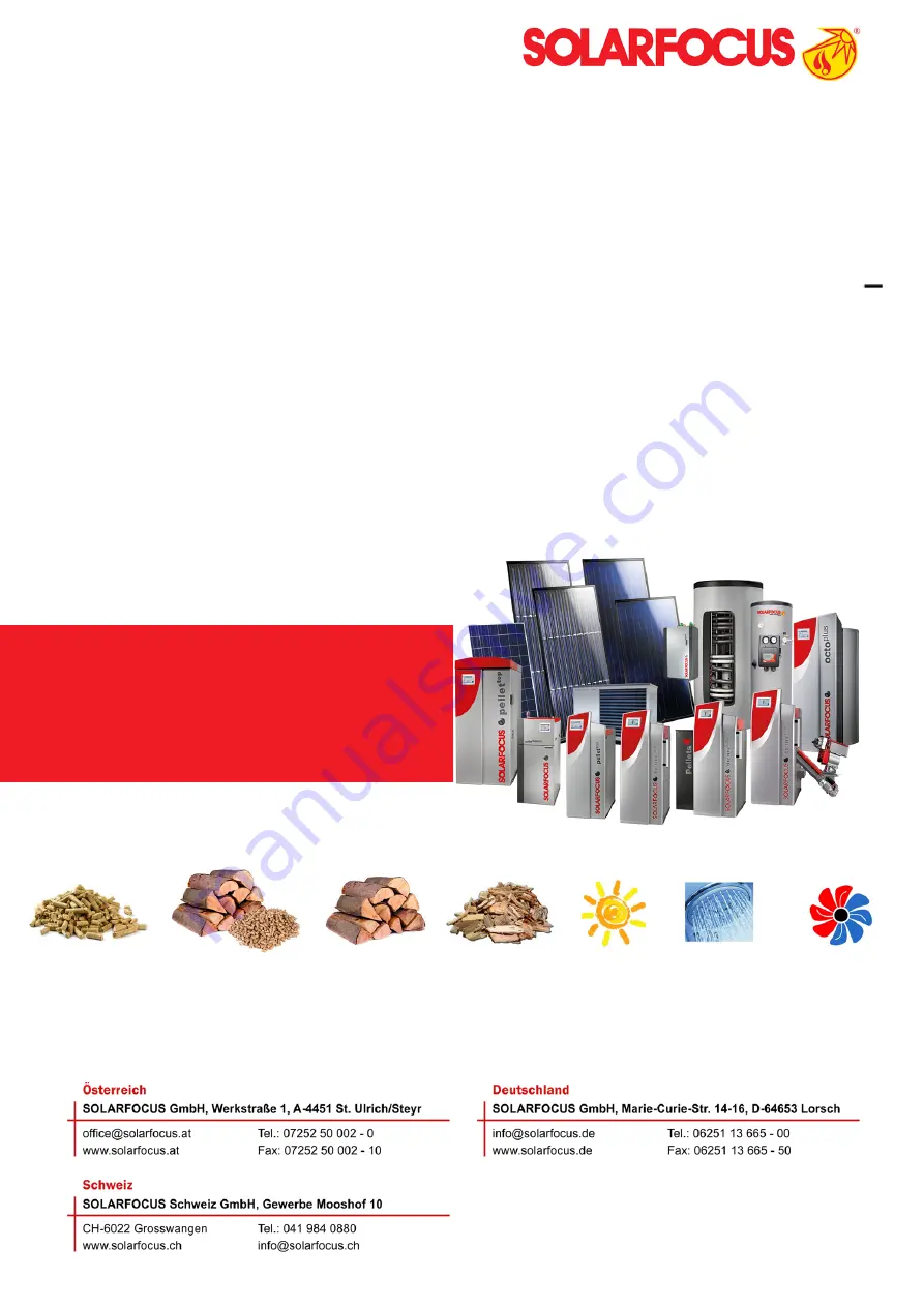 SOLARFOCUS Pelletel Egance 10 Operation Manual Download Page 48