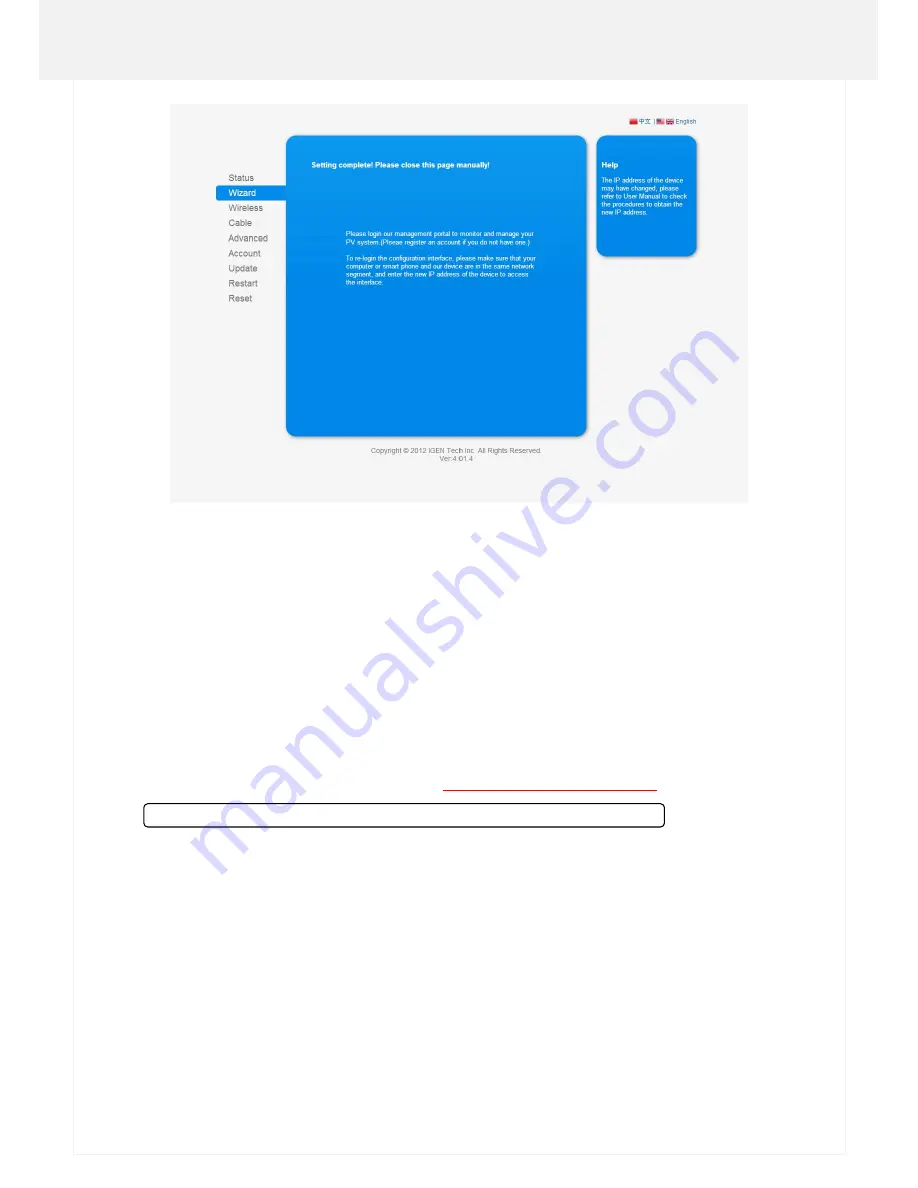 SolarMAN S-WE01S Quick Manual Download Page 17