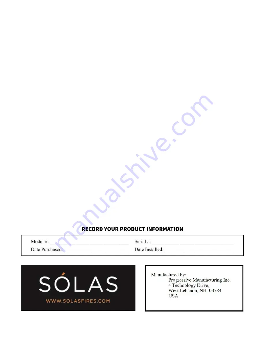 Solas SCPV-12218-100 Installation & Operation Manual Download Page 25