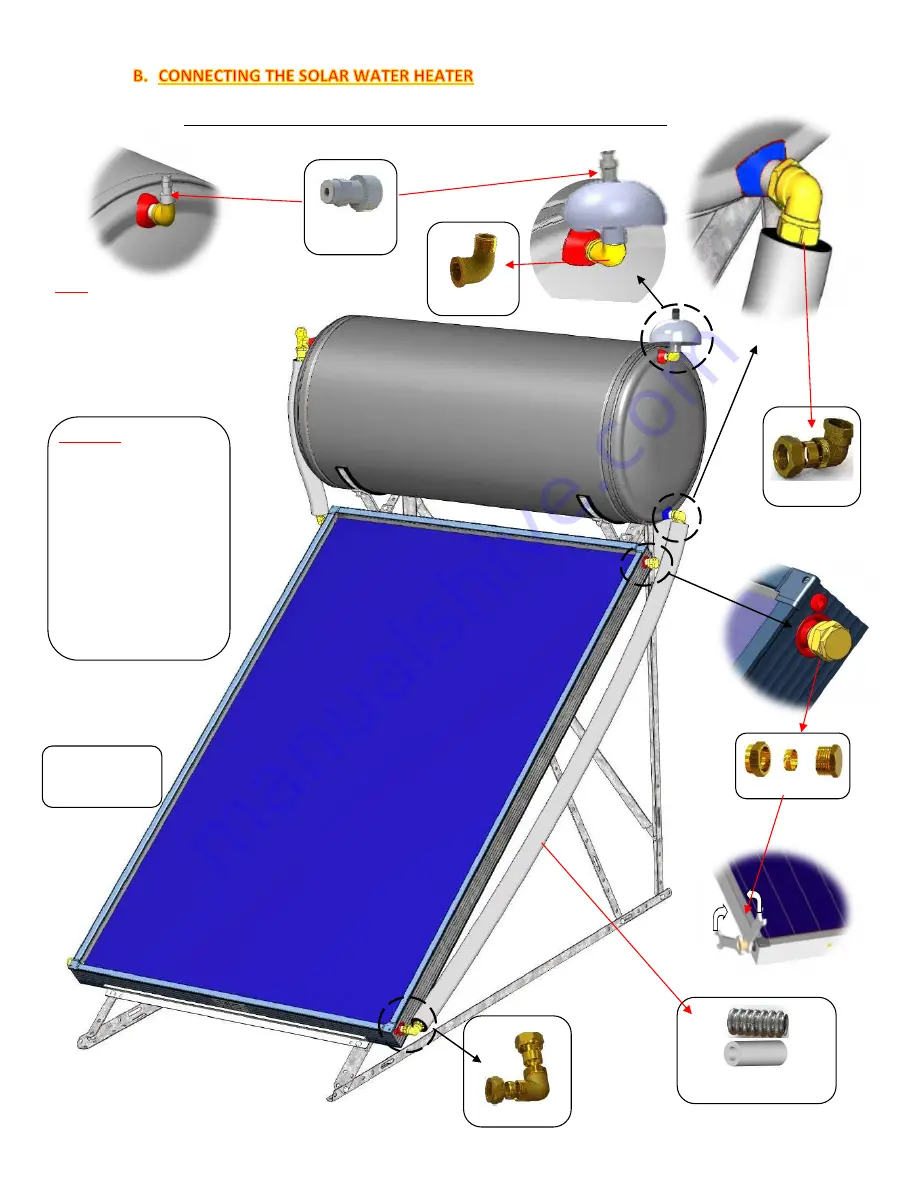 SOLATHERM STHS 120 Technical, Installation And Use Manual Download Page 16