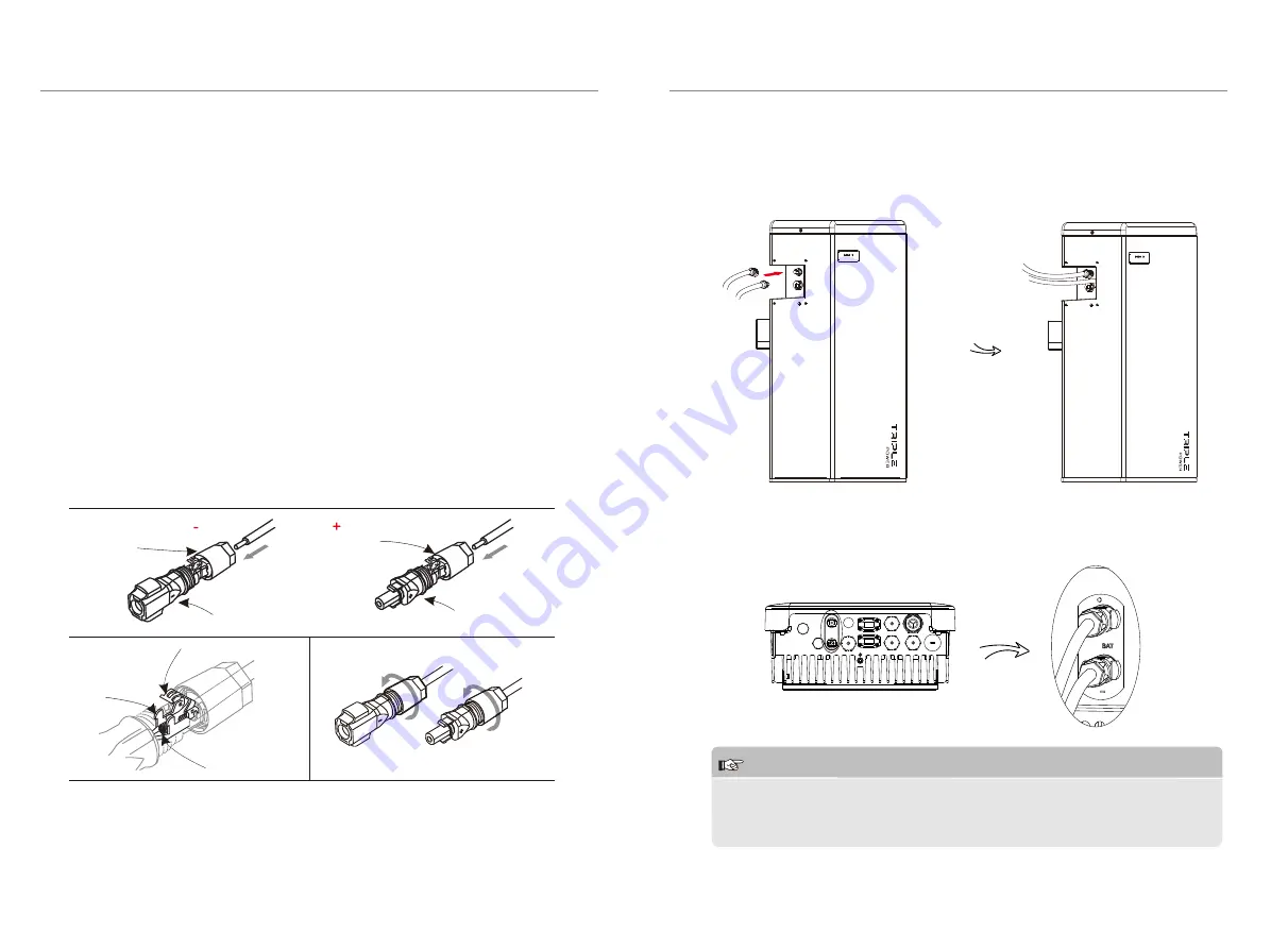 SolaX Power Triple Power T-BAT PACK-HV Скачать руководство пользователя страница 13