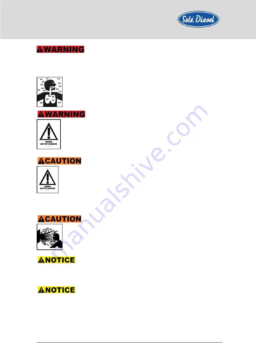 Sole Diesel 29 GS Operator'S Manual Download Page 8