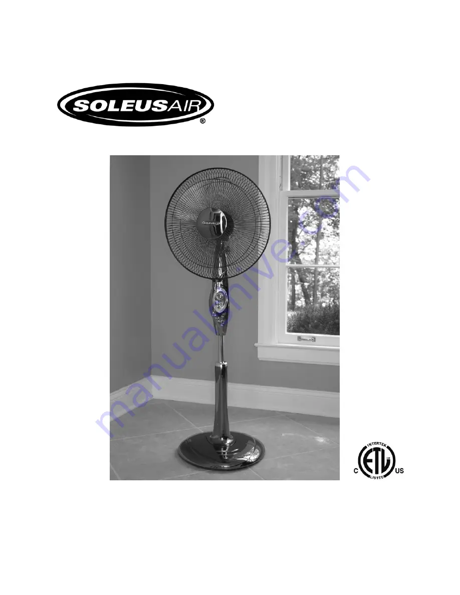 Soleus Air FS1-40R-41 Скачать руководство пользователя страница 1