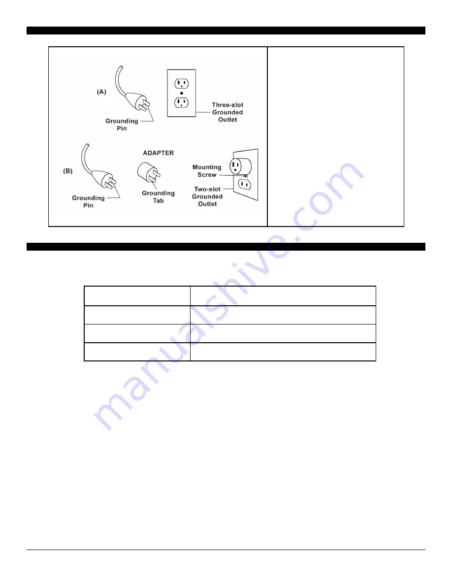 Soleus Air FSM-40 Operating Instructions Manual Download Page 3