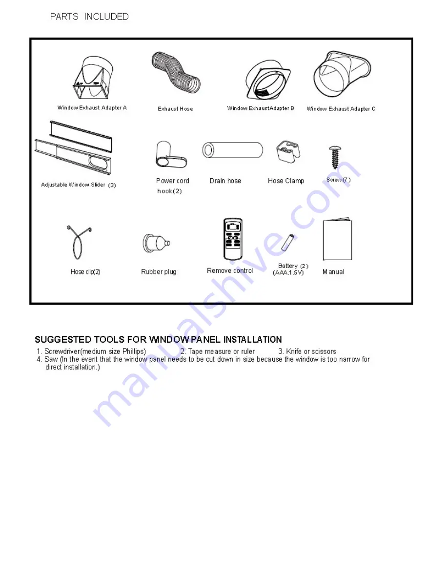 Soleus Air GM-PAC-10E2 Operating Instructions Download Page 3