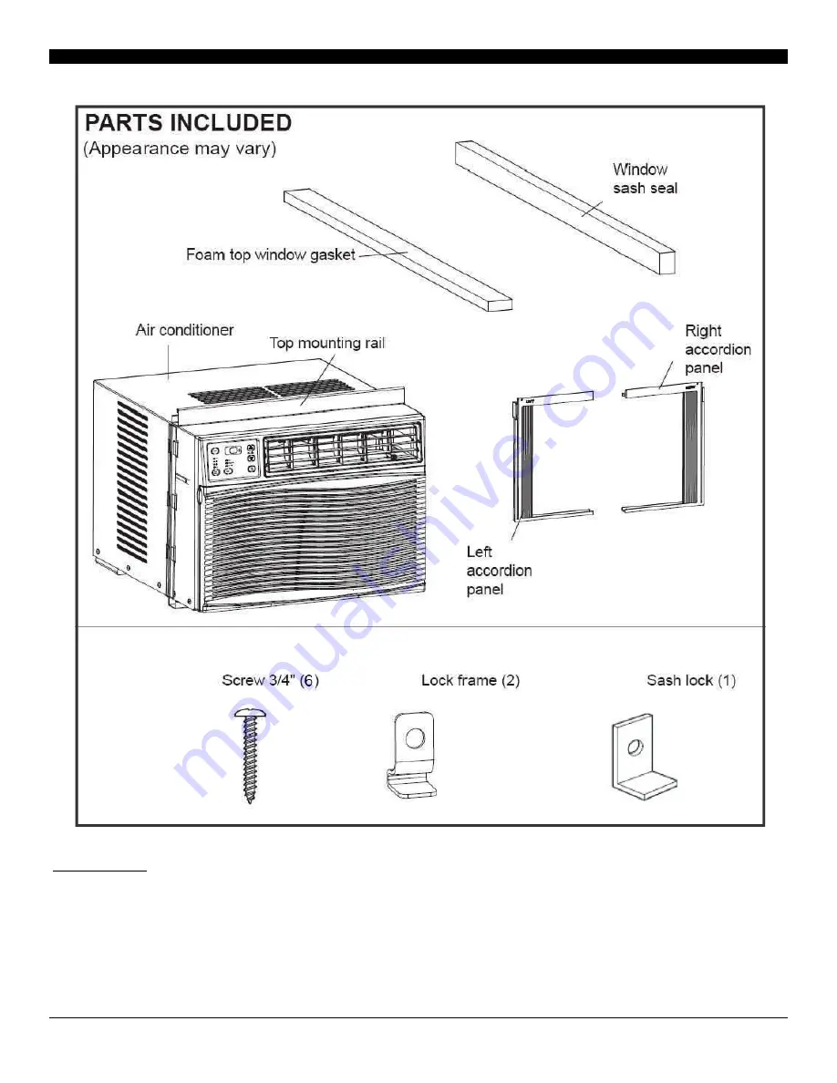 Soleus Air GM-WAC-10ESE-C Operating Instructions Manual Download Page 5