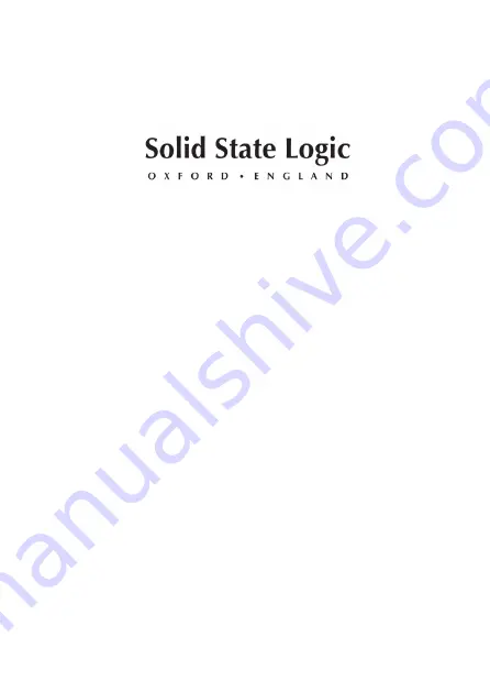 Solid State Logic VHD+ Скачать руководство пользователя страница 1