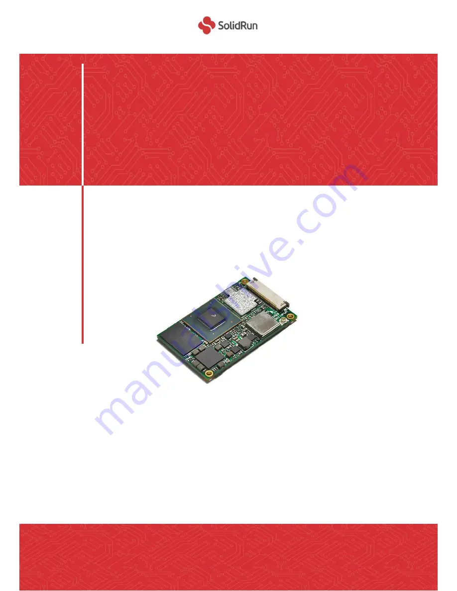 SolidRun i.MX8M Quad User Manual Download Page 1