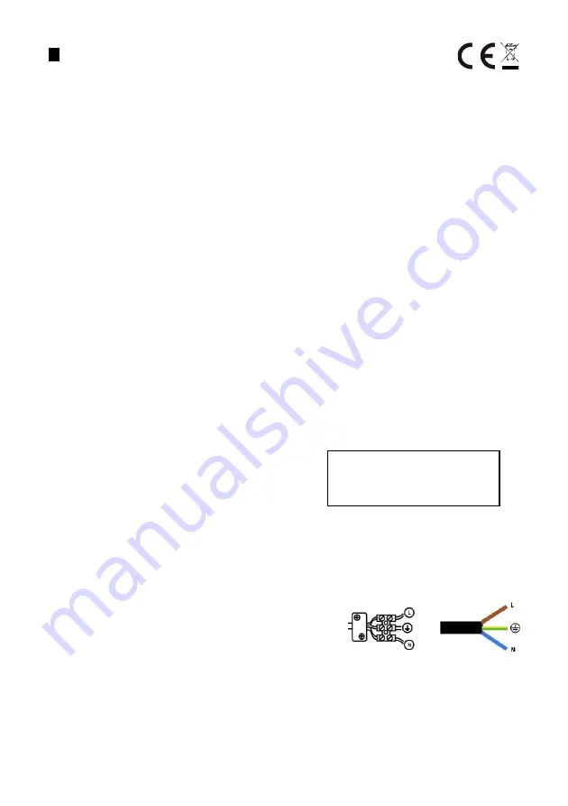 Solight WM-10WS-L User Manual Download Page 1