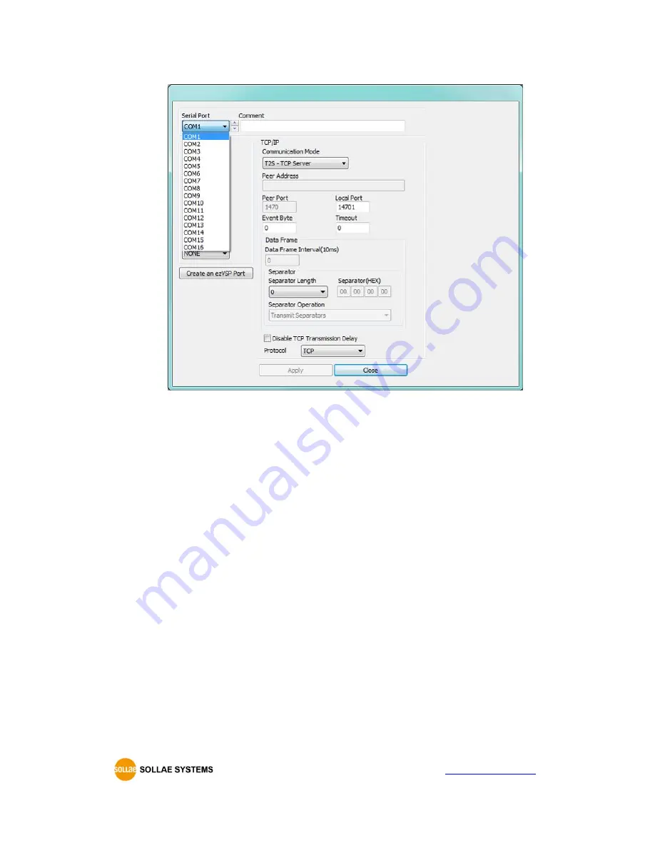 Sollae Systems CSE-T16 User Manual Download Page 23