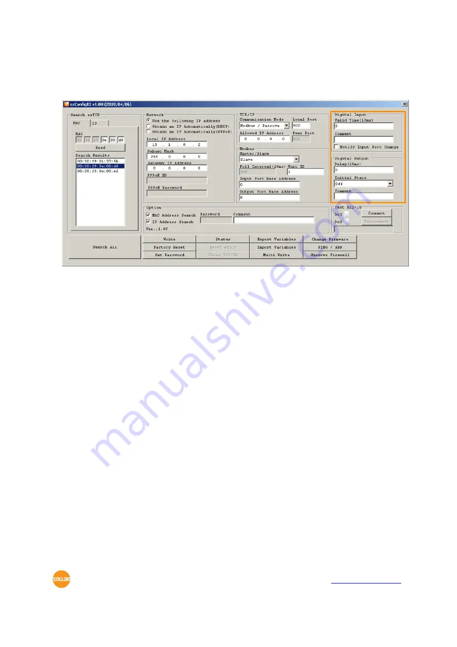 Sollae EZI-10 Manual Download Page 9