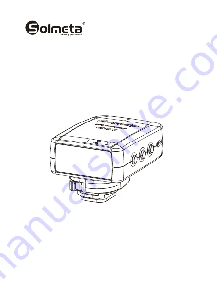 Solmeta GMAX-EOS2 Instruction Manual Download Page 1