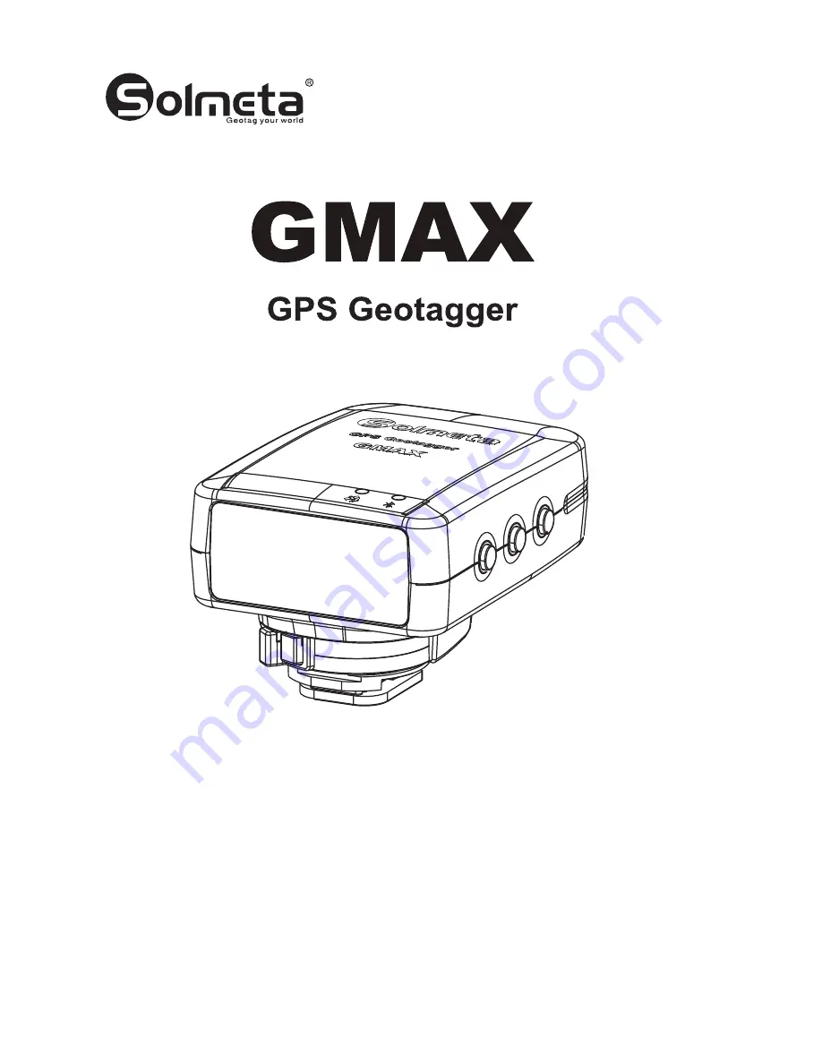 Solmeta GMAX Instruction Manual Download Page 1