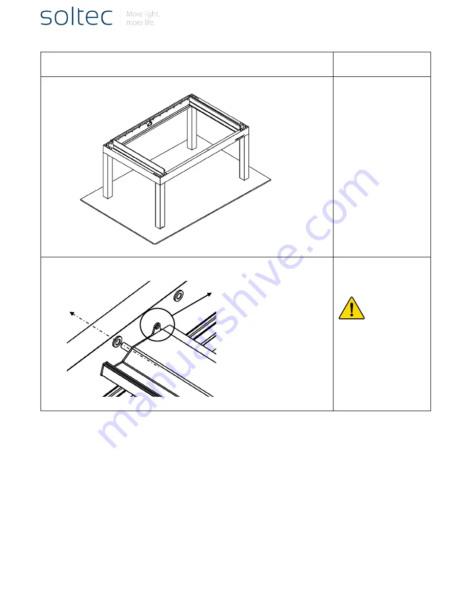 Soltec Pergola Agava SL 160/28 Installation Instructions Manual Download Page 19