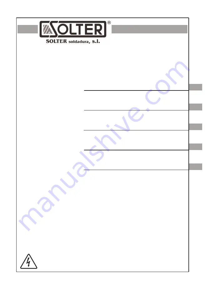 Solter COTT-135 Instruction Manual Download Page 1