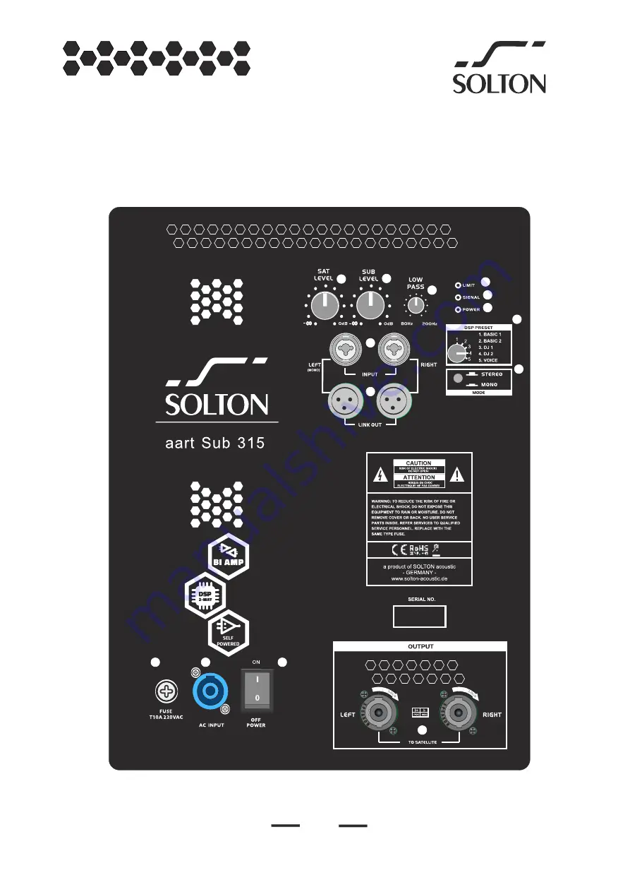 Solton aart T LINE User Instructions Download Page 4