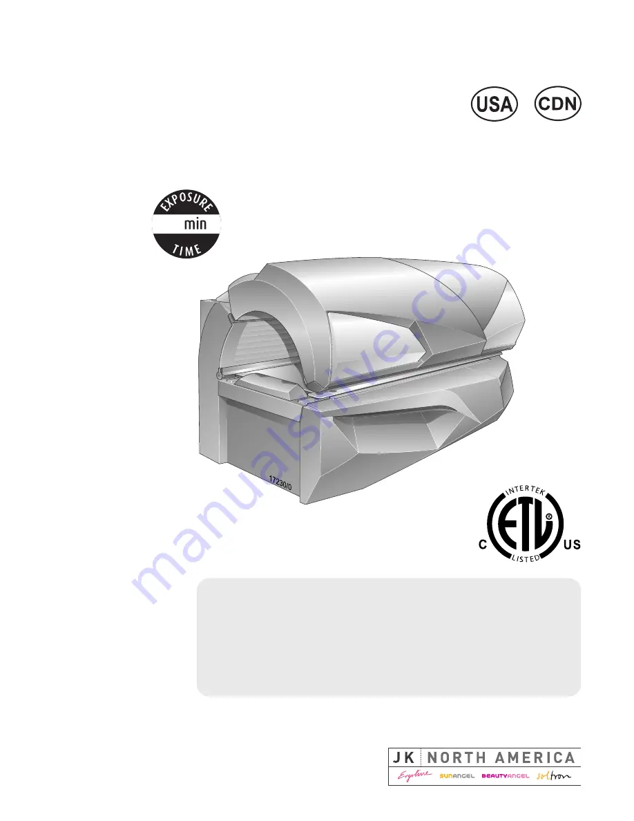 SOLTRON Ergoline AFFINITY 700 (AC plus) Operating Instructions Manual Download Page 3