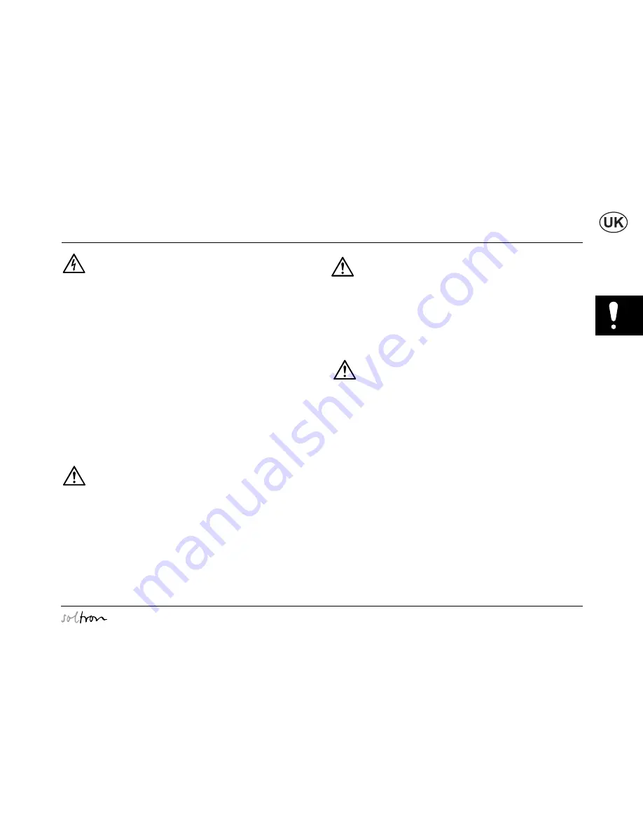 SOLTRON XL-75 DYNAMIC POWER Operating Instructions Manual Download Page 44