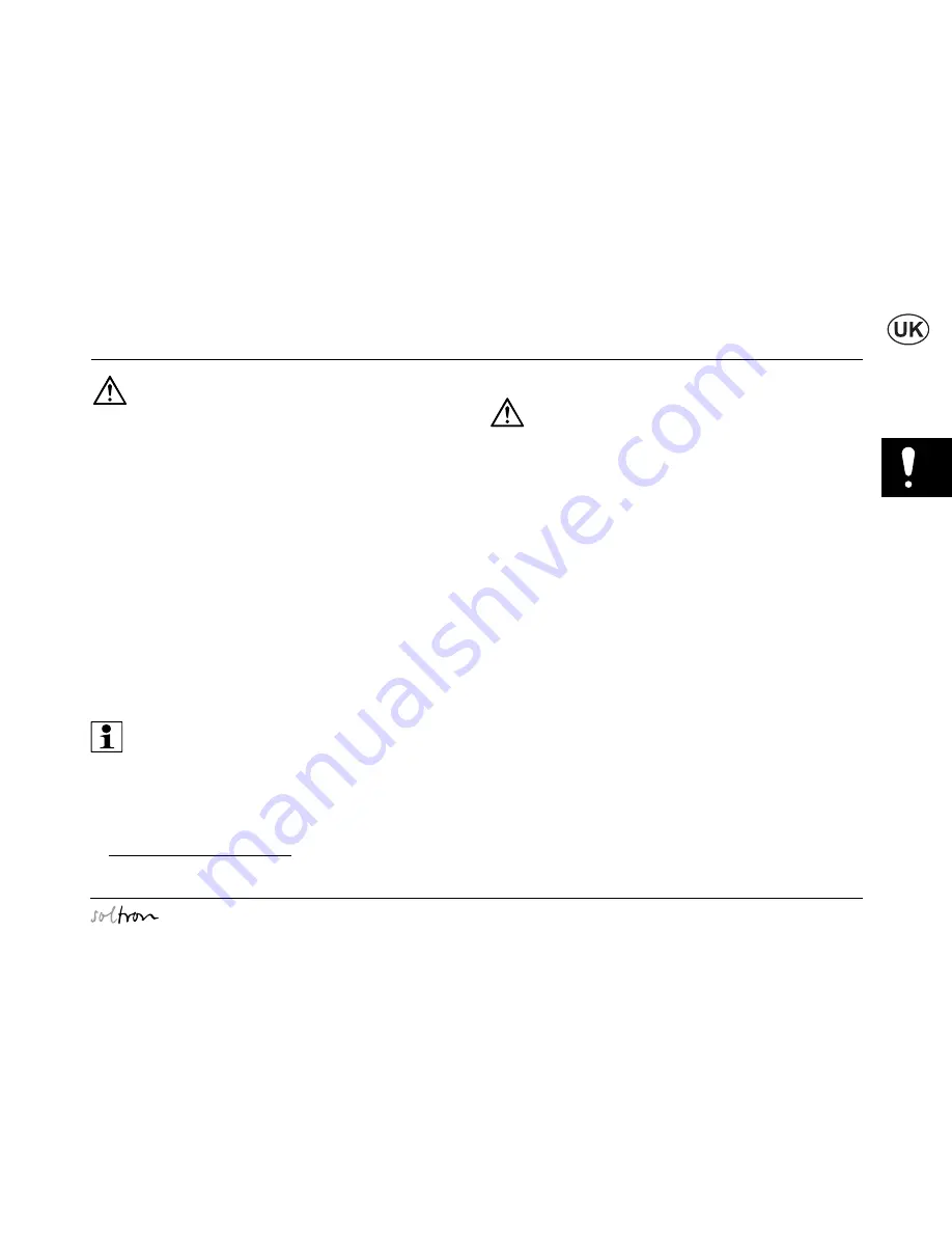 SOLTRON XL-75 DYNAMIC POWER Operating Instructions Manual Download Page 48