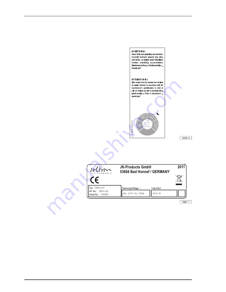 SOLTRON XL-80 Fresh peppermintDynamic power Operating Instructions Manual Download Page 72