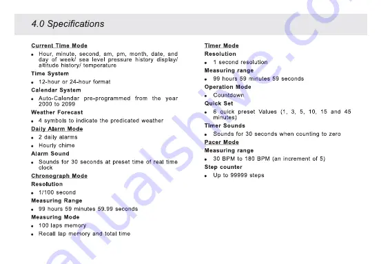 Solus 110 Professional User Manual Download Page 5