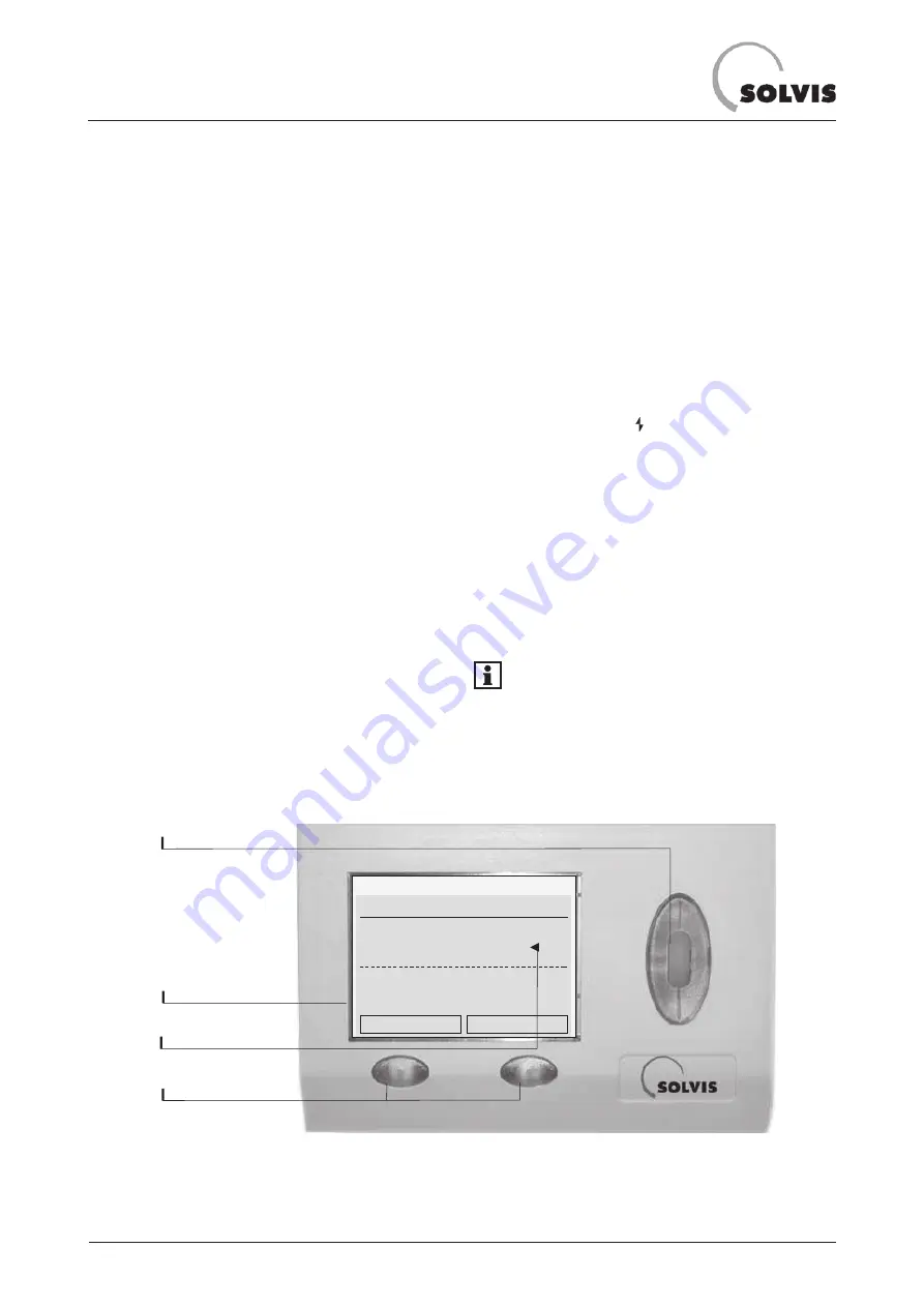 Solvis SolvisDirekt Operation For System Operators And Installers Download Page 10