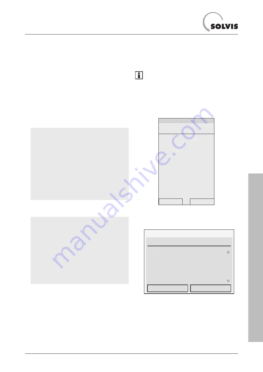 Solvis SolvisDirekt Operation For System Operators And Installers Download Page 31