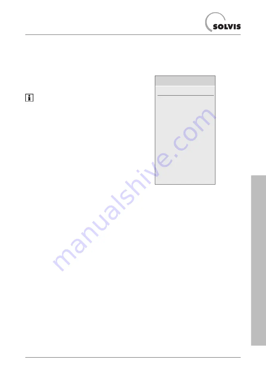 Solvis SolvisDirekt Operation For System Operators And Installers Download Page 47