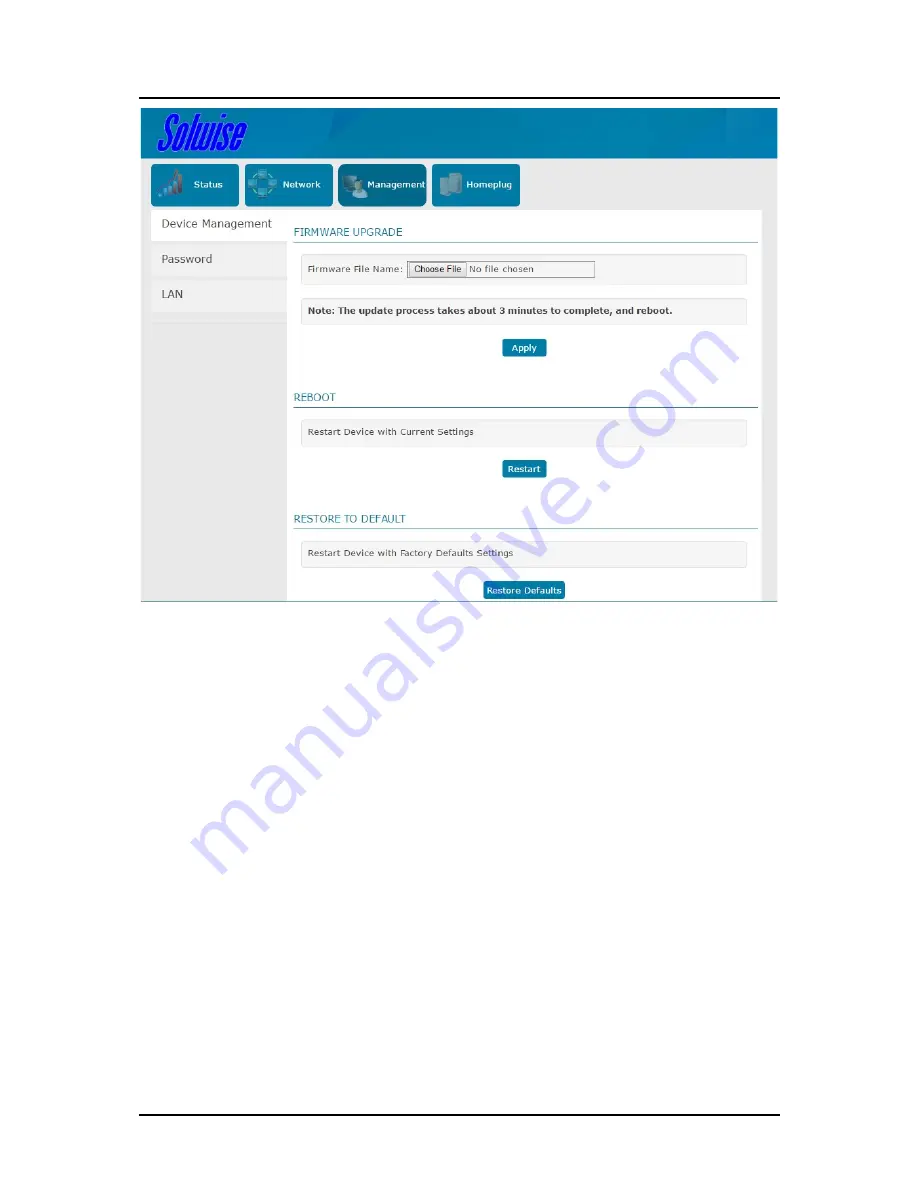 Solwise PL-1200AV2-PEW User Manual Download Page 27