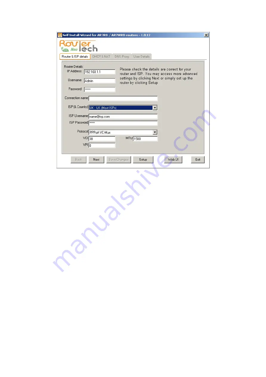 Solwise SAR-600 Easy Start Manual Download Page 27