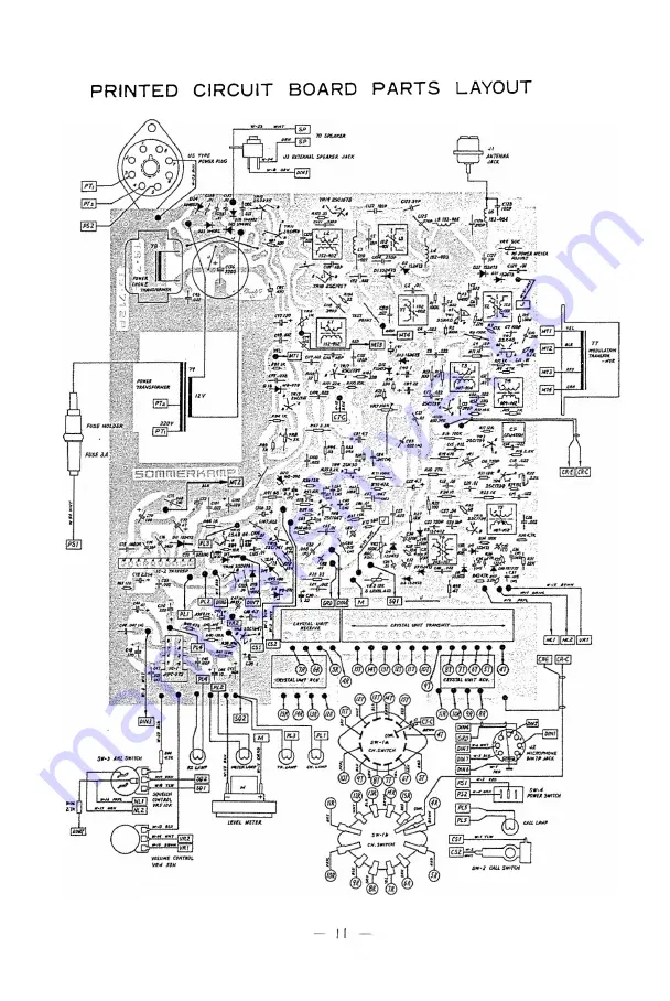 Sommerkamp TS-712P Instruction Manual Download Page 11