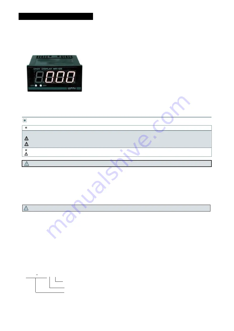 SOMMY EP8 SVA Series User Manual Download Page 1