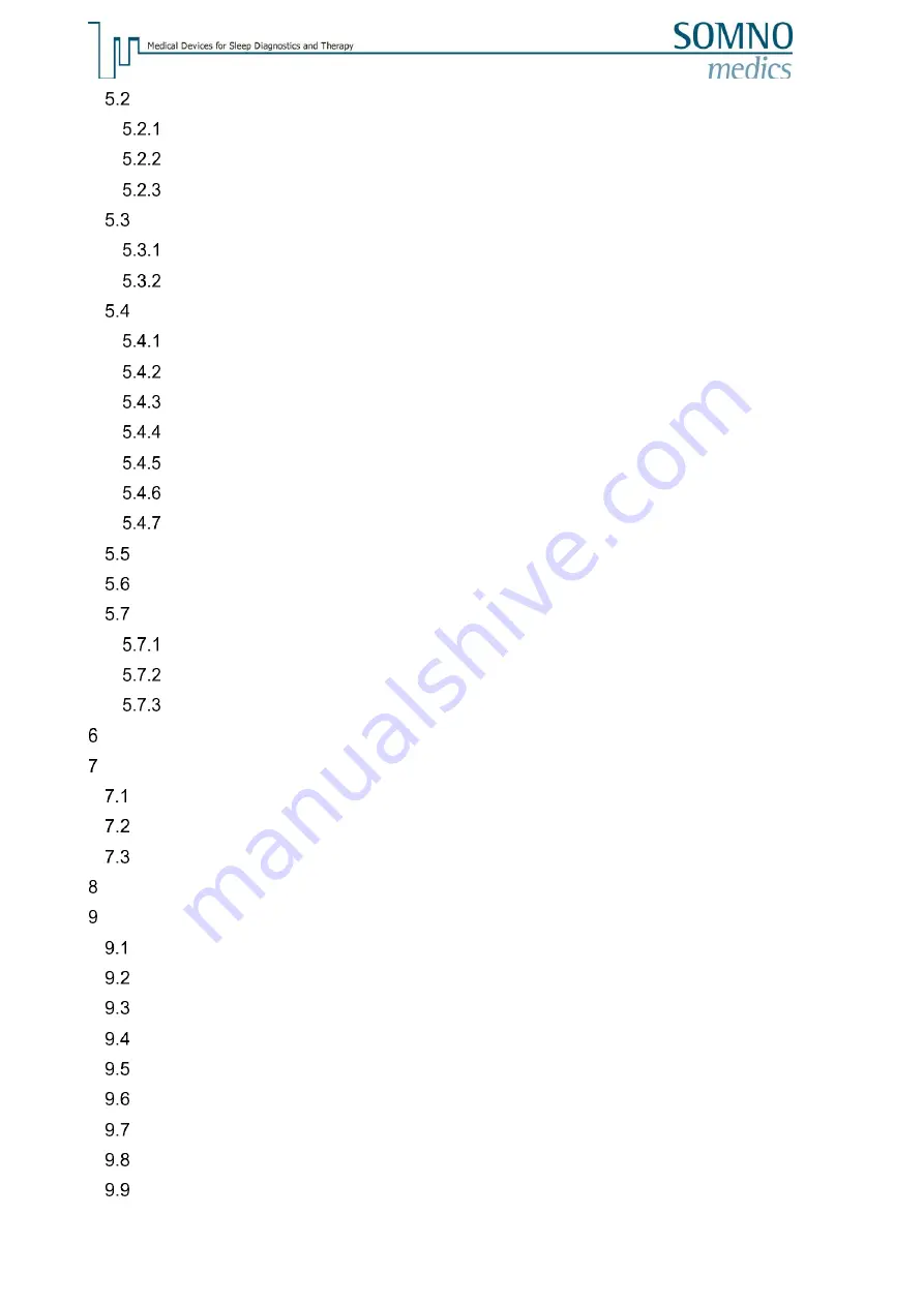 SOMNOmedics SOMNO HD NGD050 Instruction Manual Download Page 4