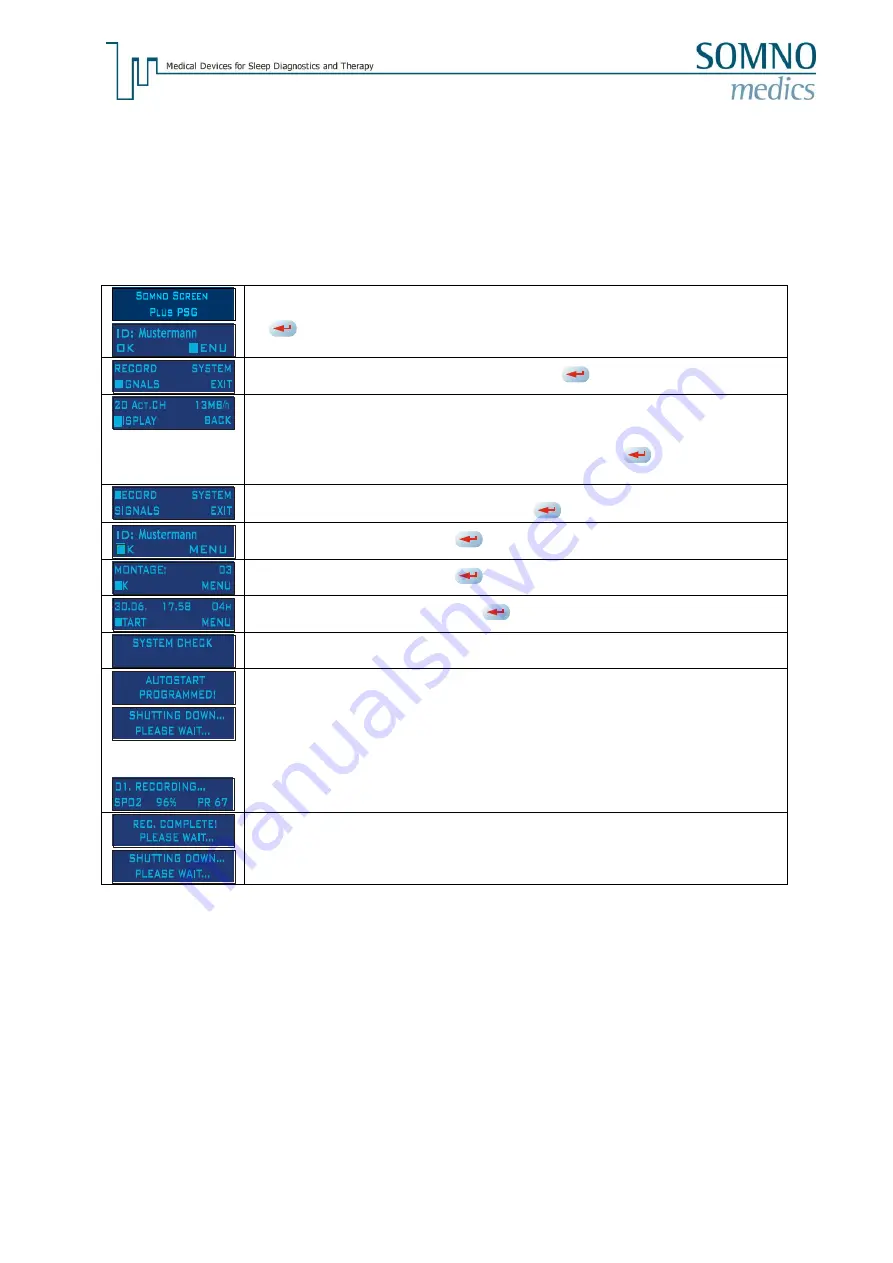 SOMNOmedics SOMNOscreen plus Instruction Manual Download Page 19