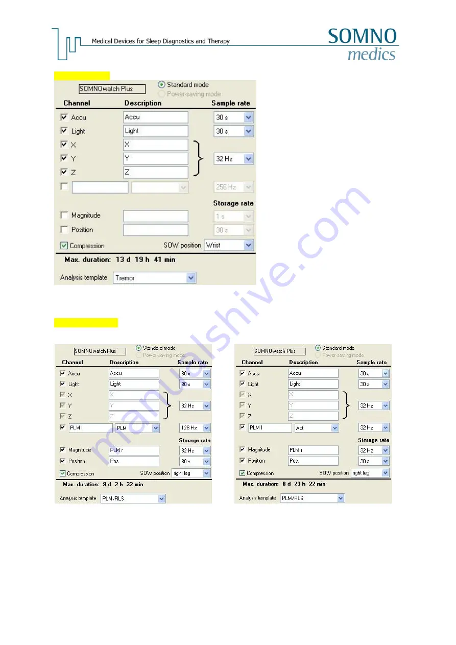 SOMNOmedics SOMNOwatch plus Instruction Manual Download Page 23