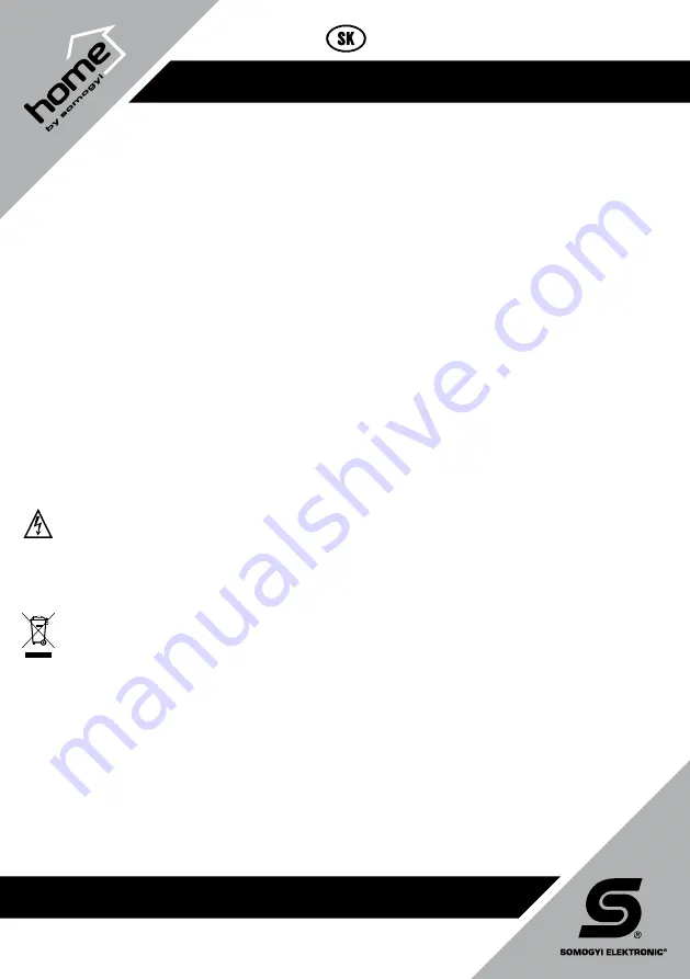 Somogyi Elektronic DPV 25B Instruction Manual Download Page 4