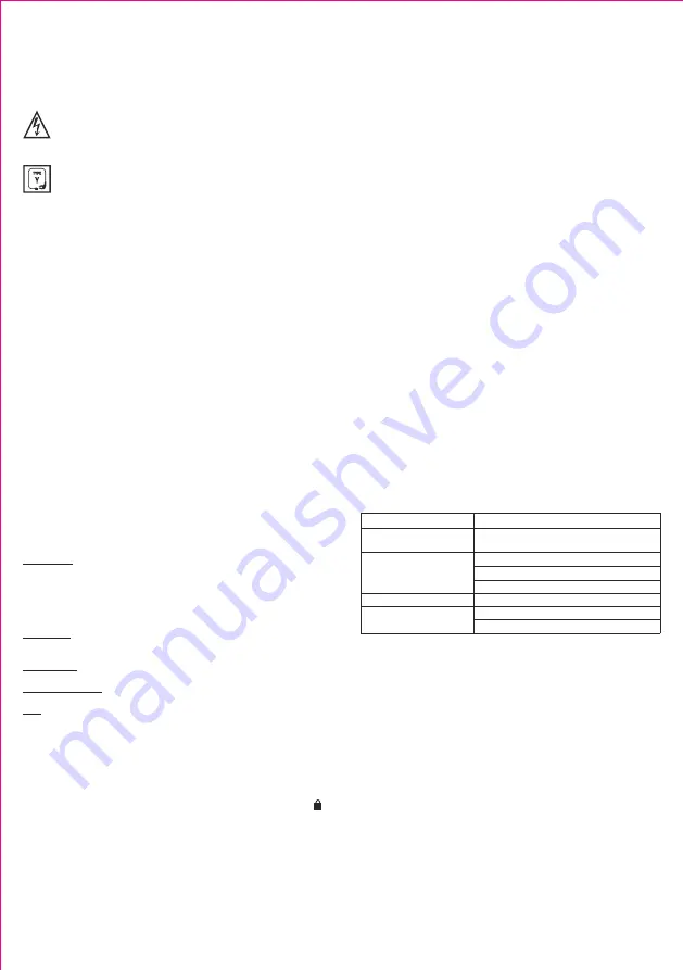 Somogyi Elektronic home DHM10L Instruction Manual Download Page 4