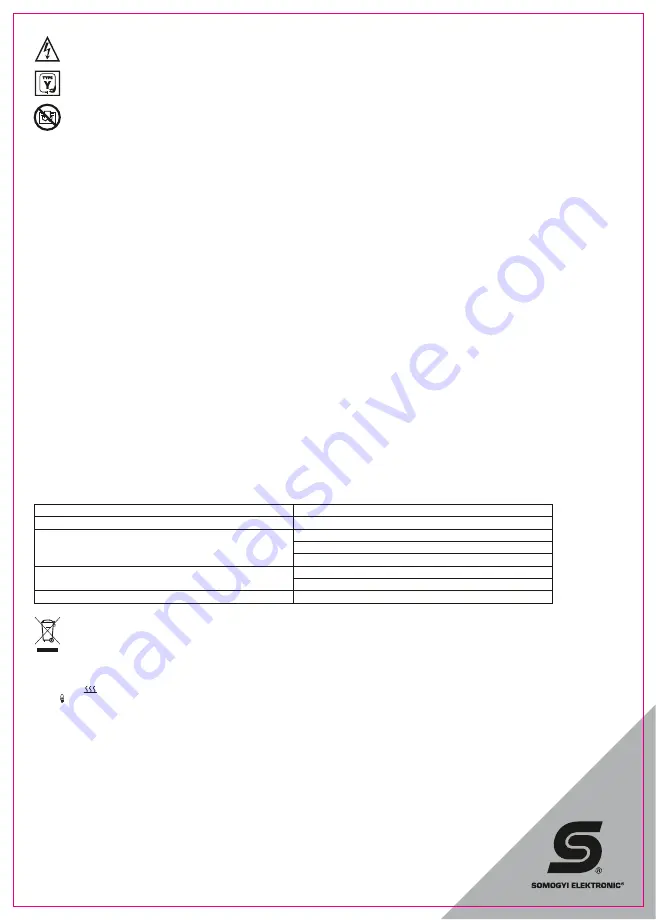 Somogyi Elektronic home FKK 02 Instruction Manual Download Page 18