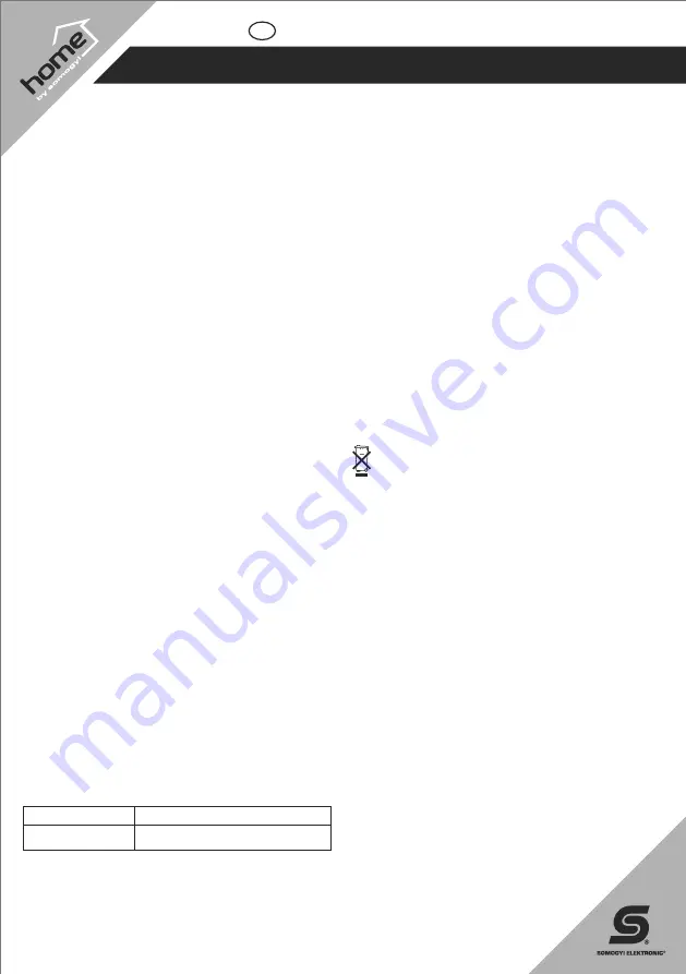 Somogyi Elektronic Home HC 12 Instruction Manual Download Page 4