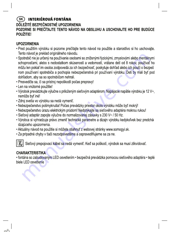 Somogyi Elektronic home WF 02 Instruction Manual Download Page 7