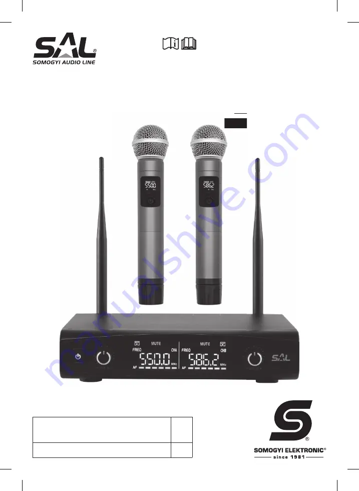 Somogyi Elektronic SAL MVN 600 Instruction Manual Download Page 1