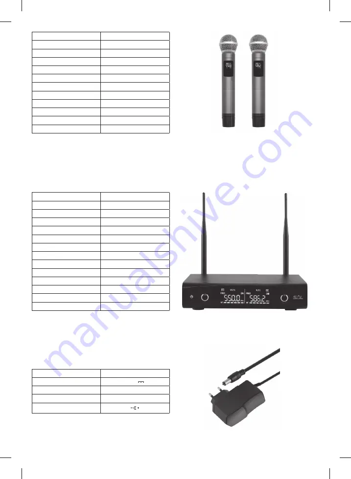 Somogyi Elektronic SAL MVN 600 Instruction Manual Download Page 2