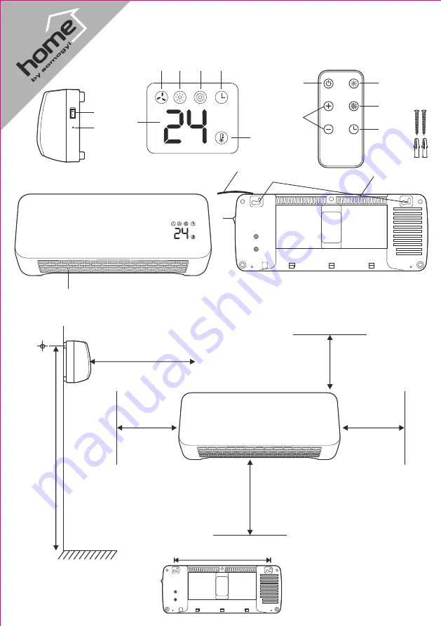 Somogyi home FKF2001LED Instruction Manual Download Page 2